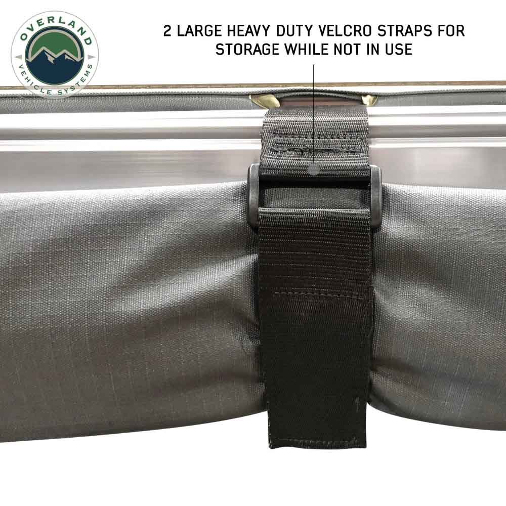 Nomadic Awning 4.5 The Perfect 4.5 Awning with Black Cover Overland Vehicle Systems