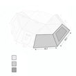 Load image into Gallery viewer, 270 Awning Wall With Window - Nomadic Awning 270 Side Wall 2 Overland Vehicle Systems