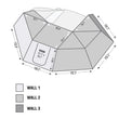 Load image into Gallery viewer, OVS Nomadic 270 Awning Wall 3 Shop Now Overland Vehicle Systems
