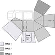Load image into Gallery viewer, OVS Nomadic 270 Awning Wall 3 Shop Now Overland Vehicle Systems