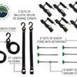 Load image into Gallery viewer, Get the 270 LT Awning Bracket Kit at Nomadic Overland Vehicle Systems