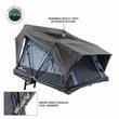 Load image into Gallery viewer, XD Sherpa S3S - Soft Sided Roof Top Tent, 3 Person, Grey Body and Black Rainfly Overland Vehicle Systems