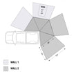 Load image into Gallery viewer, Overland Vehicle Systems Freestanding Passenger Nomadic 270 LT Awning Wall 1 Overland Vehicle Systems