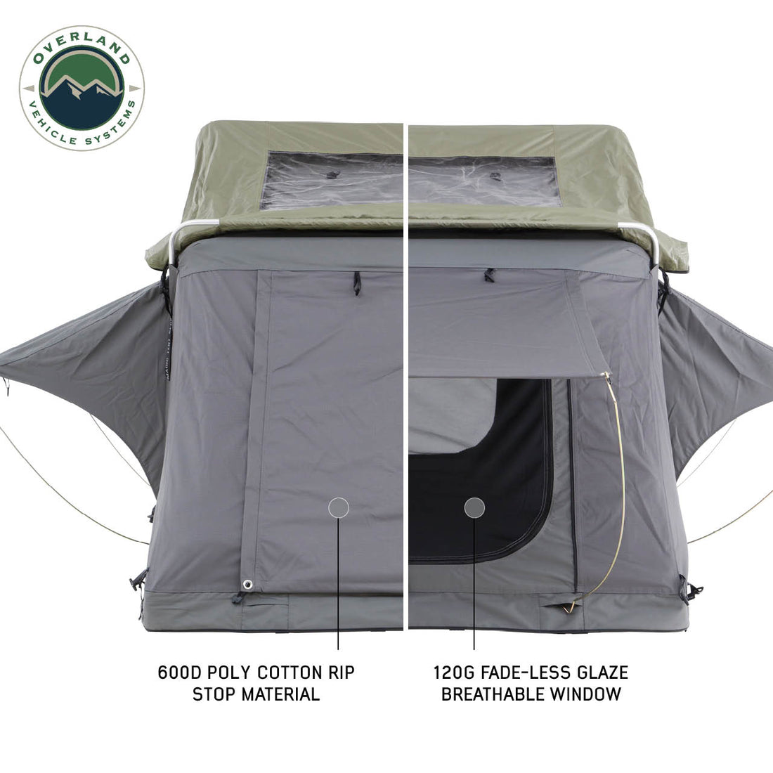 Extended Roof Top Tent - The Perfect 4 Person Roof Top Tent Overland Vehicle Systems