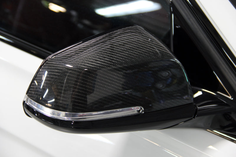 Dinan Carbon Fiber Mirror Cover Set fits 2014-2016 BMW 228I / 2015-2016 BMW 228I xDrive / 2017-2021 BMW 230i, 230I xDrive / 2013-2018 BMW 320i, 320I xDrive / 2014-2018 BMW 328d, 328D xDrive