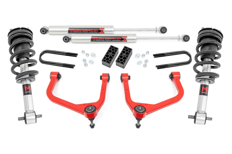 3.5 Inch Lift Kit | M1 | Rear Mono Leaf | Chevy Silverado 1500 (22-24)