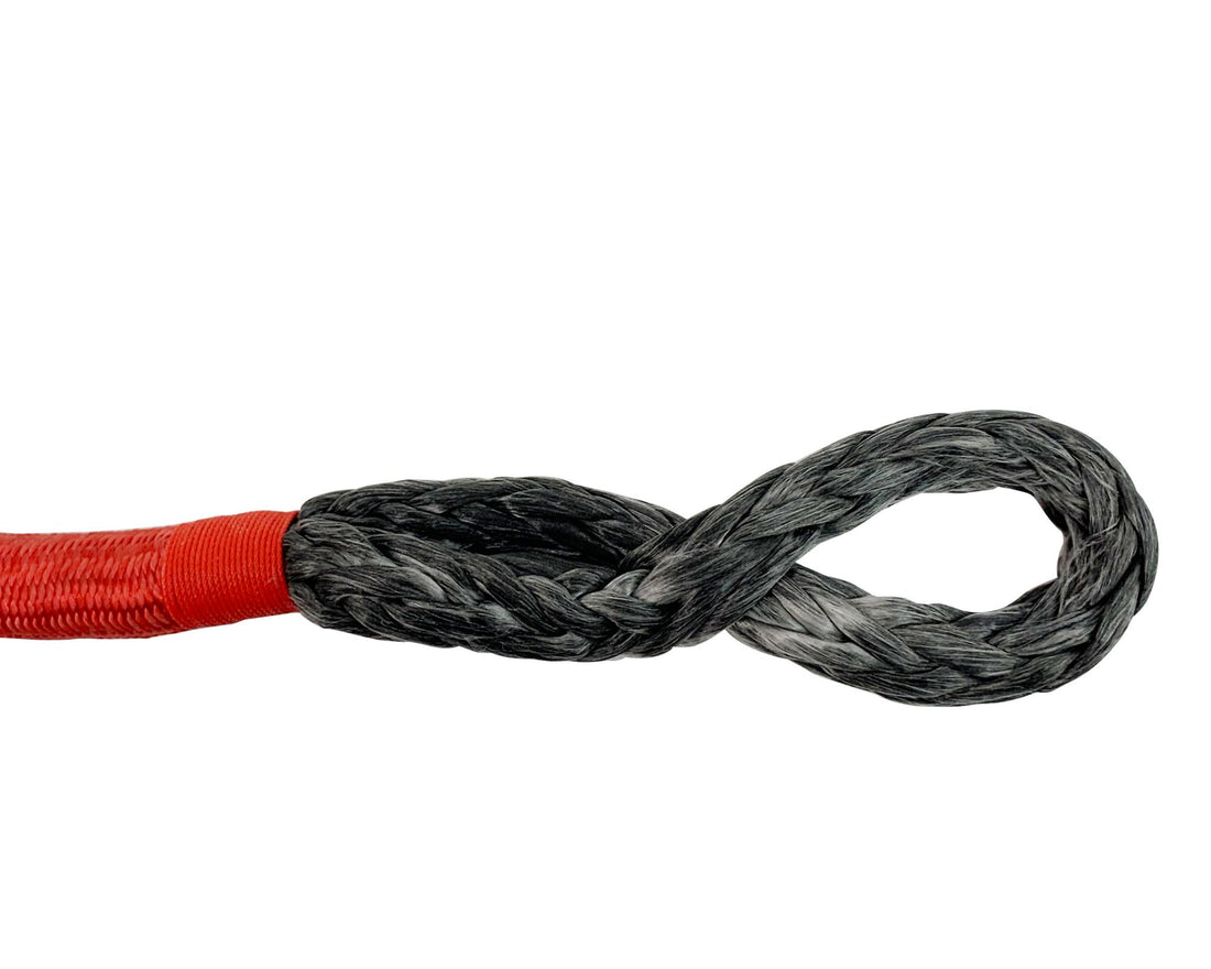Soft Shackle Recovery Ring Combo Pack - 45,000 lb - Black Overland Vehicle Systems