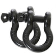 Load image into Gallery viewer, Recovery Shackle 19010201 3/4 4.75 Ton Black Sold In Pairs Overland Vehicle Systems