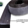 Load image into Gallery viewer, Tow Strap 30 30,000 lb. 3 x 30' Gray Storage Bag Overland Vehicle Systems