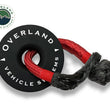 Load image into Gallery viewer, Recovery Ring 6.25 Inch 45,000 lb. Black With Storage Bag Overland Vehicle Systems