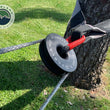 Load image into Gallery viewer, Recovery Ring 6.25 Inch 45,000 lb. Black With Storage Bag Overland Vehicle Systems