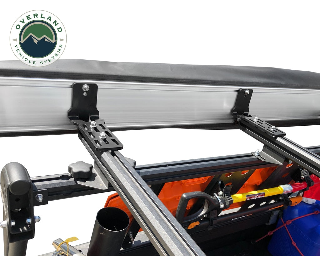 Nomadic Awning 270 Degree - Driver Side Dark Gray Overland Vehicle Systems