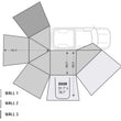 Load image into Gallery viewer, Nomadic Awning 270 Awning with Walls Passenger Overland Vehicle Systems