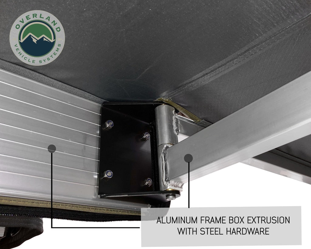 Nomadic Awning 270 Awning with Walls Passenger Overland Vehicle Systems
