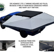 Load image into Gallery viewer, 270 Degree Awning Free Standing - Nomadic 270 LT - Dark Gray Overland Vehicle Systems