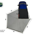Load image into Gallery viewer, 270 Degree Awning Free Standing - Nomadic 270 LT - Dark Gray Overland Vehicle Systems