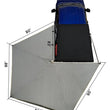 Load image into Gallery viewer, Freestanding 270 LT Degree Awnings With Walls Driver Side Overland Vehicle Systems