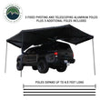 Load image into Gallery viewer, XD Nomadic 270 - Awning W/Lights and Black Out , Passenger Side, Black Body, Black Trim and Black Travel Cover Overland Vehicle Systems