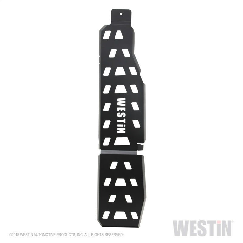 Westin 18-22 Jeep Wrangler JLU 4dr. (Excl. 4xe) Gas Tank Skid Plate - Tex. Blk