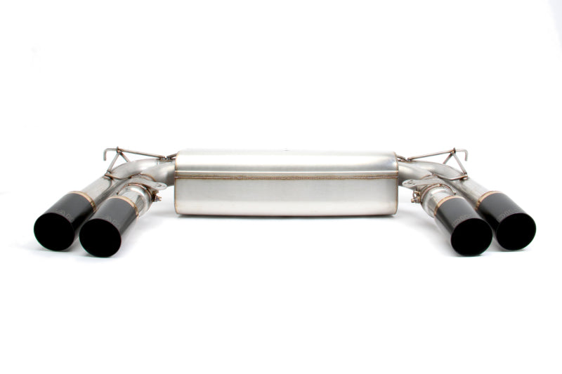 Dinan Free Flow Axleback Exhaust System - Black Tips fits 2015-2018 BMW X5 M / 2015-2019 BMW X6 M