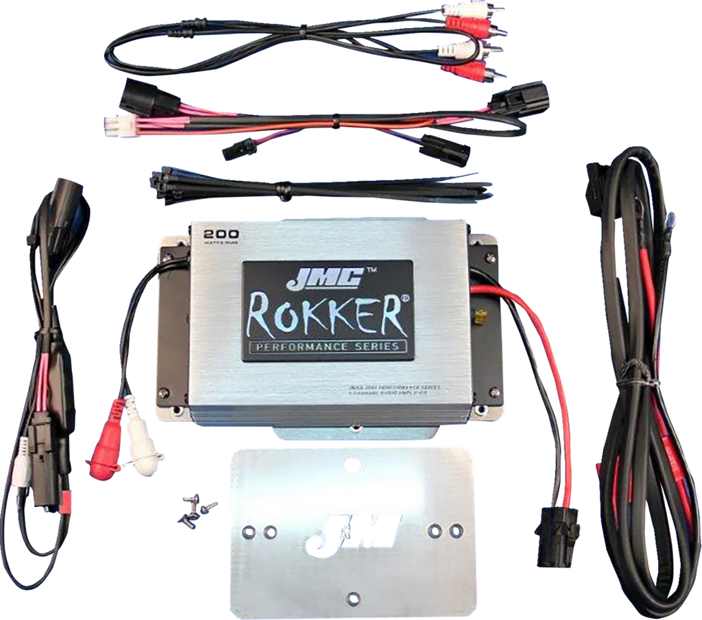 200 W Amplifier Kit - '14-'23 FLHX/FLHT/RG3 J&M JMA6-200HR15 - Main Product View
