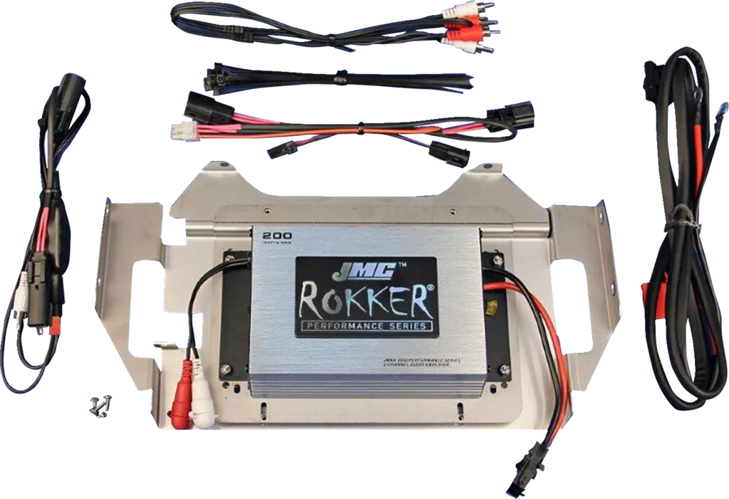 200 W Amplifier Kit - '14-'23 FLHX/FLHT/RG3 J&M JMA6-200HR15 - Additional View 5