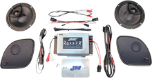 Load image into Gallery viewer, 200 W Amplifier/Speaker Kit - '15-'22 FLTR J&amp;M RPKT-200HR15 - Main Product View