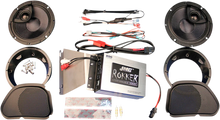 Load image into Gallery viewer, 200 W Amplifier/Speaker Kit - '98-'13 FLTR J&amp;M RPKT-200HR13 - Main Product View