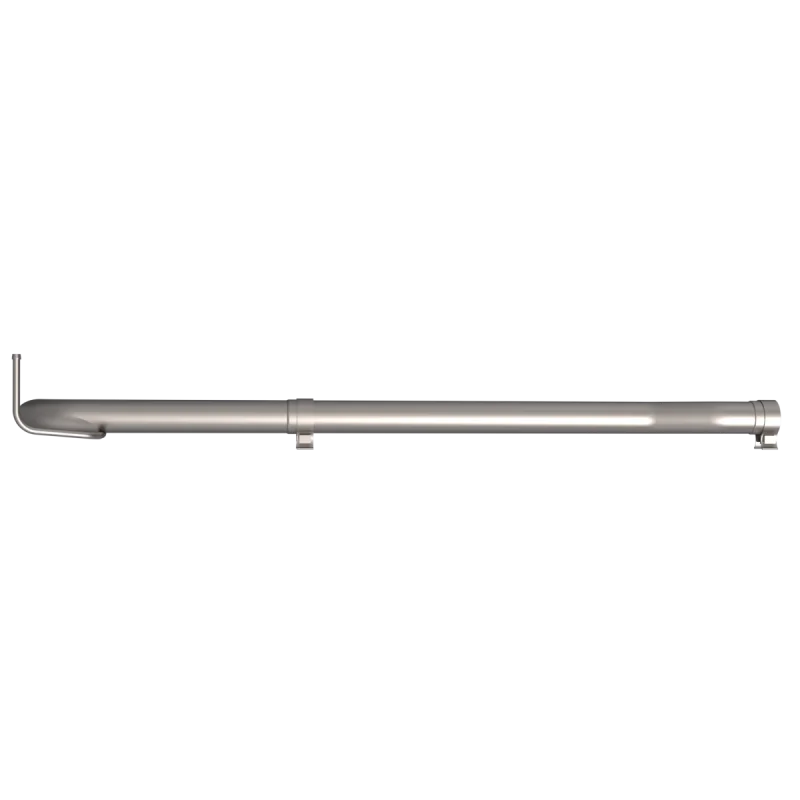 2007-2018 Jeep Wrangler JK QTP Crawler Eliminator Cat Back - Side View