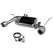 Load image into Gallery viewer, 2007-2018 Jeep Wrangler JK QTP Screamer Axle Back - Side View