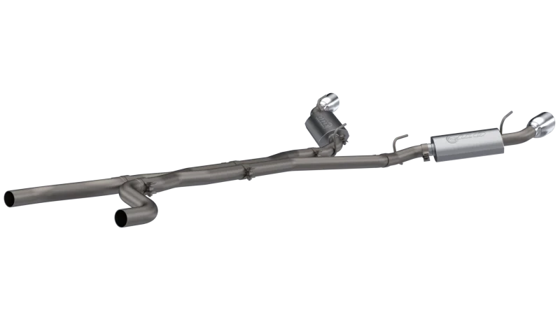 2010-2013 Chevrolet Camaro SS 6.2L QTP AR3 Cat Back - Side View