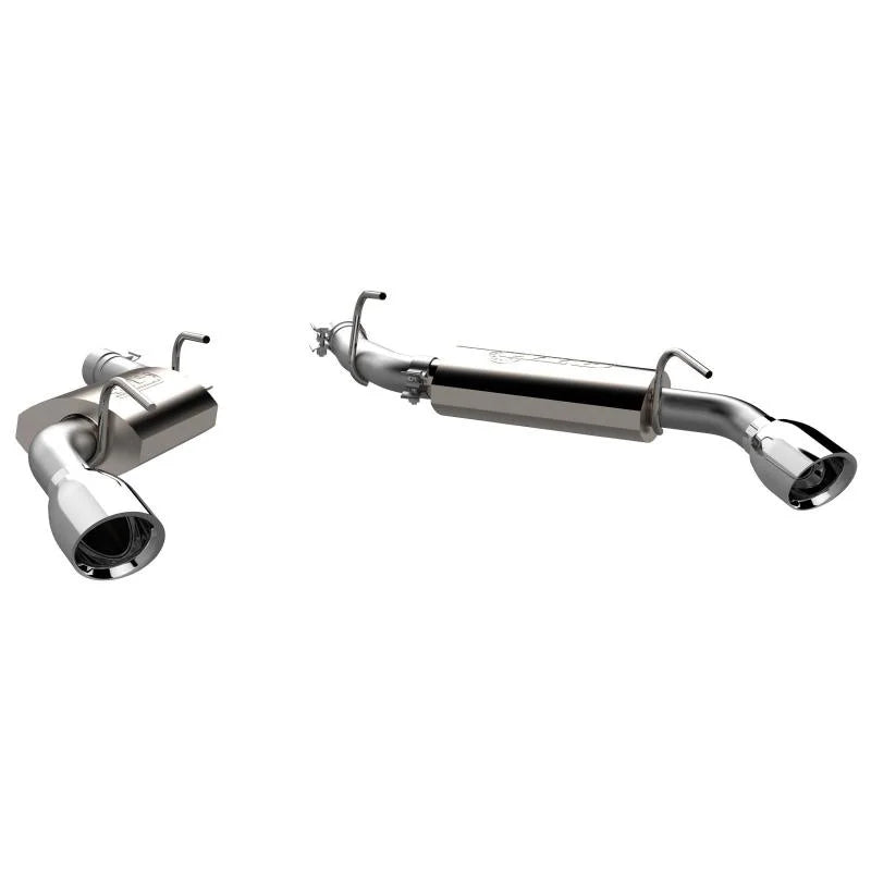 2010-2013 Chevrolet Camaro SS QTP  AR3  Axle Back - Side View