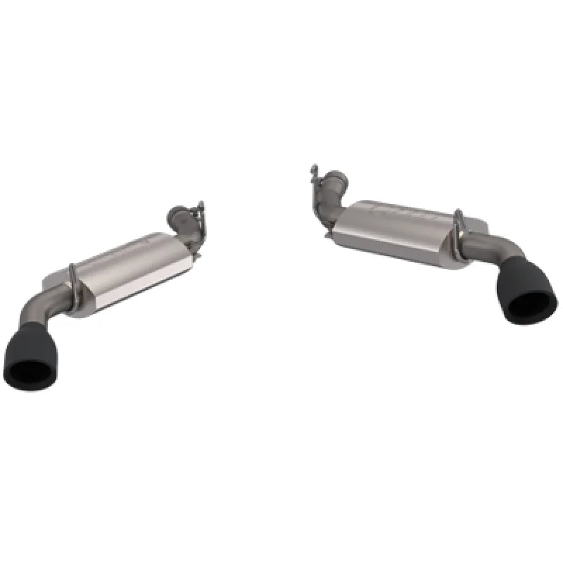 2010-2013 Chevrolet Camaro SS QTP  AR3  Axle Back Black tips - Main Product View