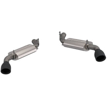 Load image into Gallery viewer, 2010-2013 Chevrolet Camaro SS QTP  AR3  Axle Back Black tips - Main Product View