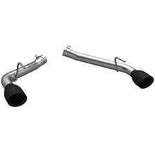 Load image into Gallery viewer, 2010-2013 Chevrolet Camaro SS QTP Eliminator Axle Back Black Tips - Main Product View
