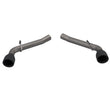 Load image into Gallery viewer, 2010-2013 Chevrolet Camaro SS QTP Eliminator Axle Back Black Tips - Side View