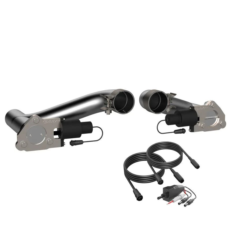 2010-2015 Chevrolet Camaro SS QTP Aggressor Cutout Pipes - Main Product View