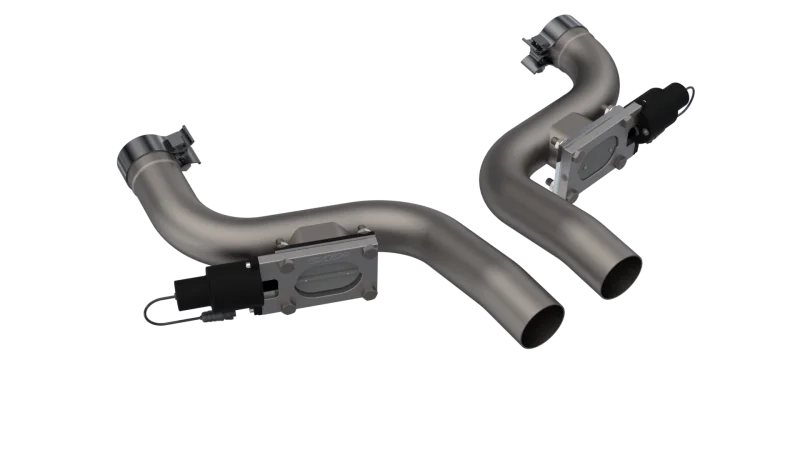 2011-2023 Dodge Challenger,Charger & Chrysler 300C 5.7L QTP Aggressor Cutout Pipes - Installation View