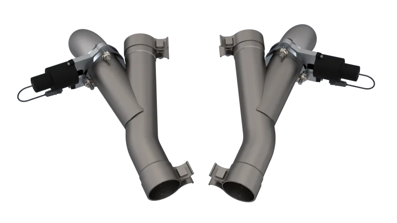2012-2022 Jeep Grand Cherokee SRT Trackhawk Dodge Durango SRT QTP Aggressor Cutout Pipes - Main Product View