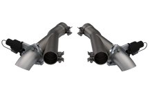 Load image into Gallery viewer, 2012-2022 Jeep Grand Cherokee SRT Trackhawk Dodge Durango SRT QTP Aggressor Cutout Pipes - Back View