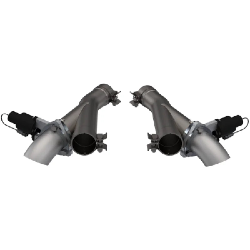 2012-2022 Jeep Grand Cherokee SRT Trackhawk Dodge Durango SRT QTP Aggressor Cutout Pipes - Installation View