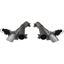 Load image into Gallery viewer, 2012-2022 Jeep Grand Cherokee SRT Trackhawk Dodge Durango SRT QTP Aggressor Cutout Pipes - Installation View