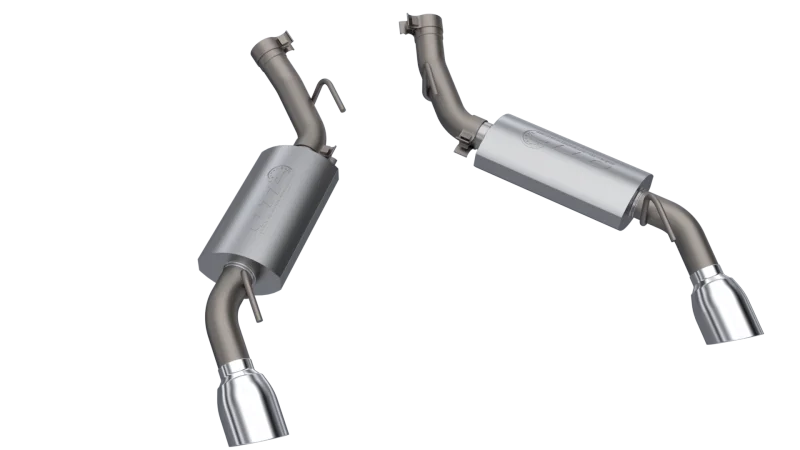 2014-2015 Chevrolet Camaro SS 6.2L QTP AR3 Axle Back - Side View