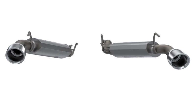 2014-2015 Chevrolet Camaro SS 6.2L QTP AR3 Axle Back - Back View