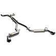 Load image into Gallery viewer, 2014-2015 Chevrolet Camaro SS 6.2L QTP AR3 Cat Back - Back View