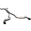 Load image into Gallery viewer, 2014-2015 Chevrolet Camaro SS 6.2L QTP AR3 Cat Back Black Tips