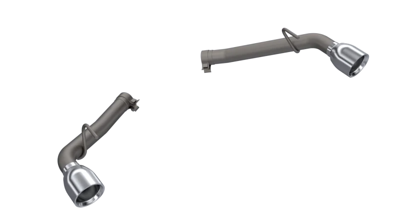 2014-2015 Chevrolet Camaro SS QTP Eliminator Axle Back - Back View