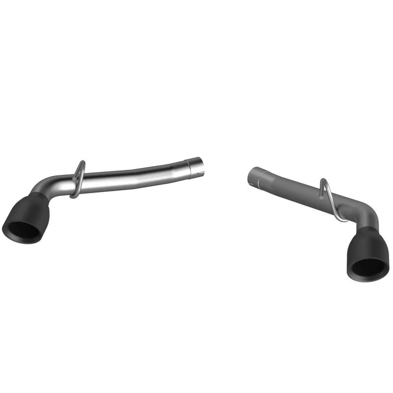 2014-2015 Chevrolet Camaro SS QTP Eliminator Axle Back Black Tips - Side View