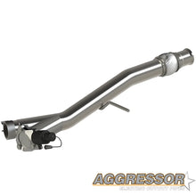 Load image into Gallery viewer, 2014-2018 Chevrolet Silverado &amp; GMC Sierra 1500 QTP Aggressor Cutout Pipe - Main Product View