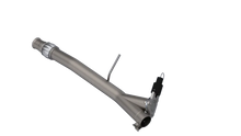 Load image into Gallery viewer, 2014-2018 Chevrolet Silverado &amp; GMC Sierra 1500 QTP Aggressor Cutout Pipe - Side View